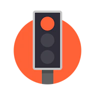red traffic light