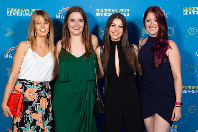 impression european search awards 2019 team