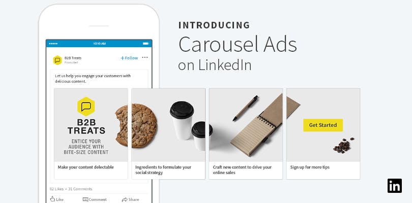 LinkedIn Carousel Ad