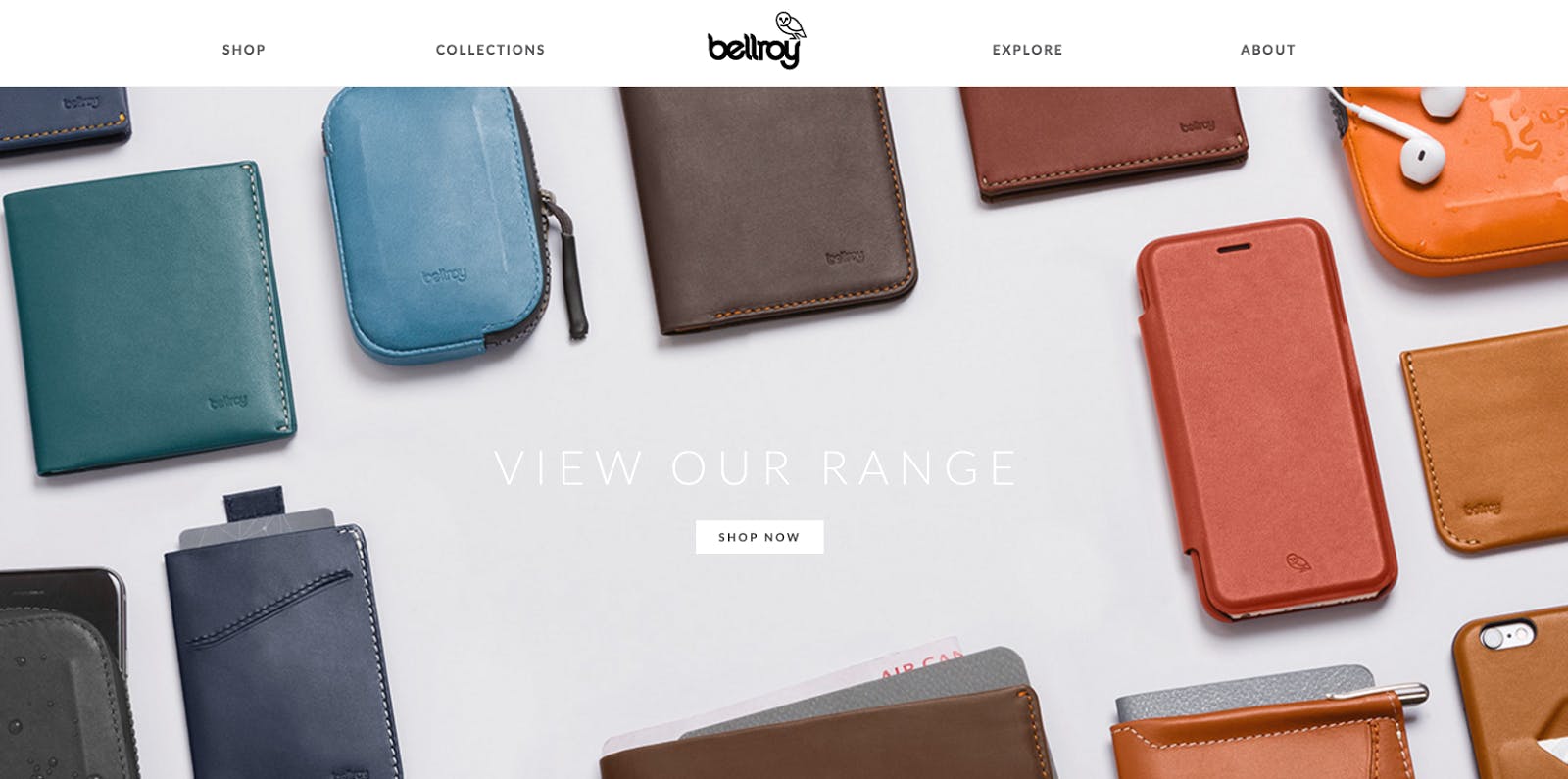 Bellroy on site photography impression