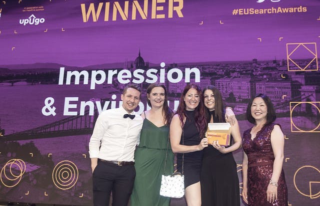 impression best use pr seo european search awards