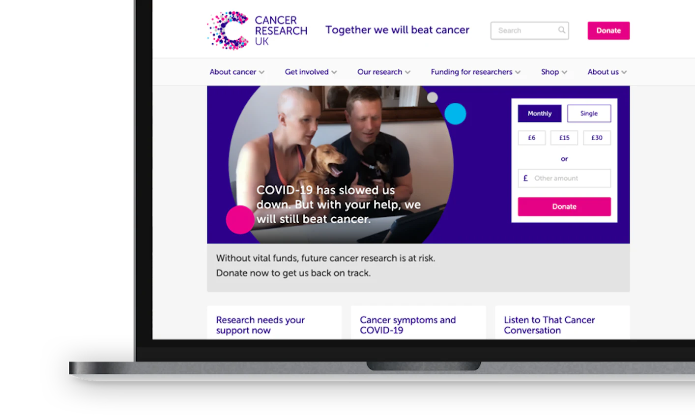 Driving awareness for Cancer Research UK