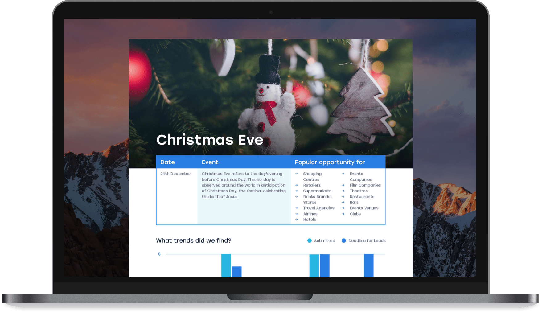 landing page video example