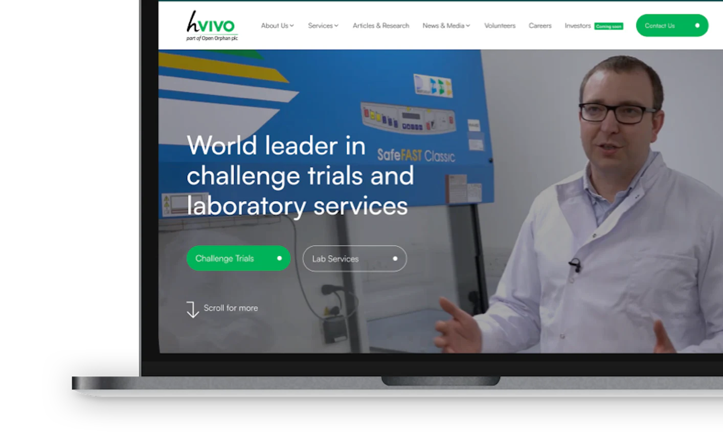305% increase in leads for clinical trial specialist