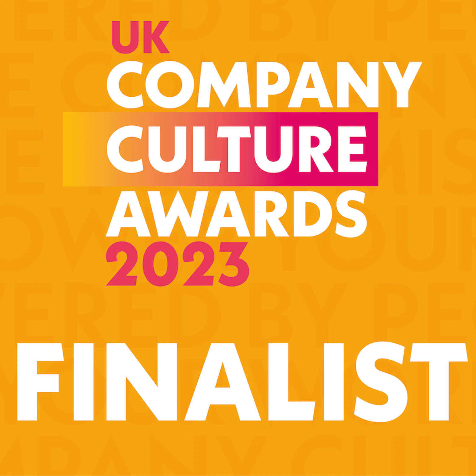 Impression shortlisted 3 times at UK Company Culture Awards
