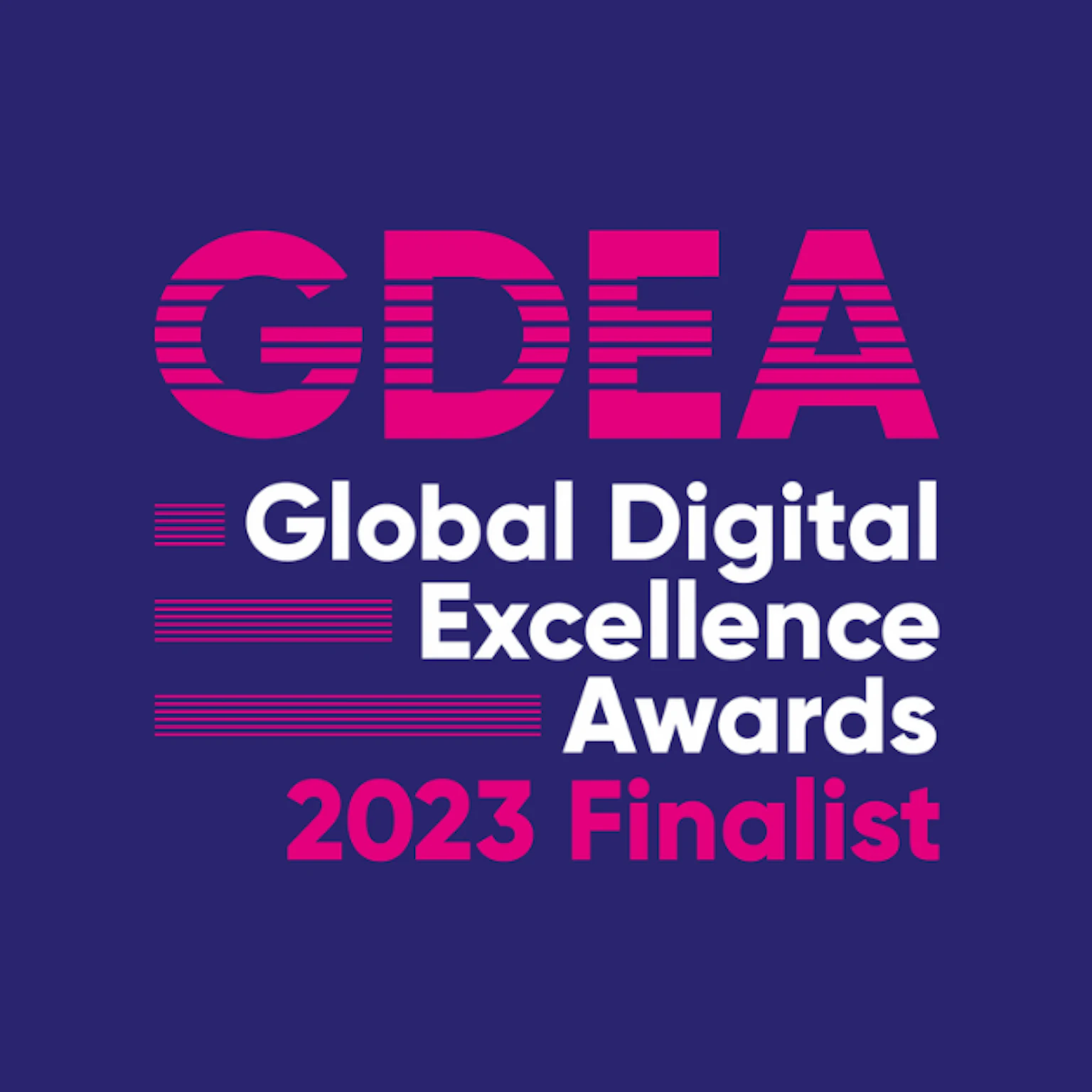 Impression shortlisted for 4 awards in the Global Digital Excellence Awards 2023