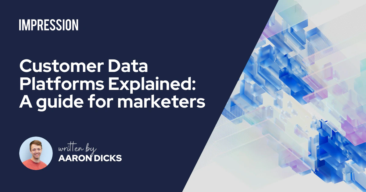 Customer Data Platforms Explained: A guide for marketers | Impression