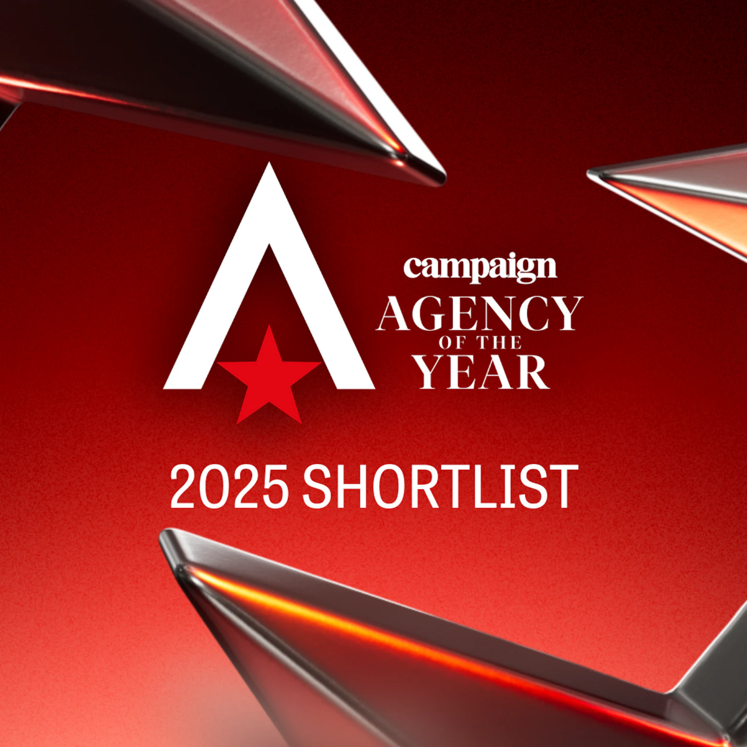 Impression shortlisted twice for 2025 Campaign Agency of the Year awards
